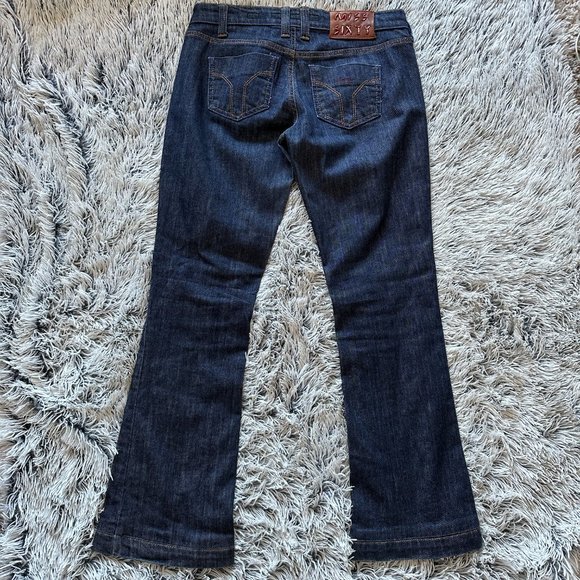 Miss Sixty Y2K RARE 90s 70s 2000s Extra Love Flare‎ Jeans Made In Italy Size 28. - Picture 6 of 8
